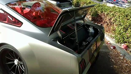 Up close with the vintage Ford Mustang owned by Jay Leno