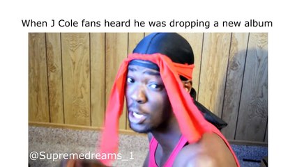 When J Cole Fans Heard He Was Dropping A New Album (Full Version) @SupremeDreams_1