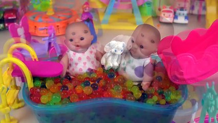 Baby Doli car and amusement park toys baby doll play