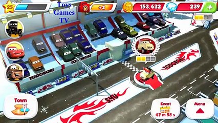 Disney Pixar Cars Fast as Lightning - Shu Stage 1/4 vs Luigi, Guido