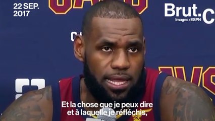 LeBron James répond à Donald Trump