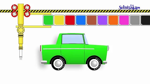Машинки Учим цвета Цвета для детей Развивающий мультик
