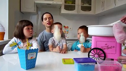 Делаем сладкую вату дома / COTTON CANDY Machine Maker
