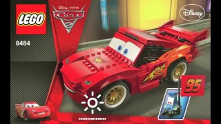 How To Build -Disney Lego Lightning McQueen Cars 2 8484-Instructions