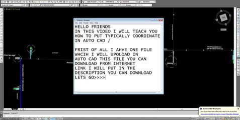How to put Coordinates in the  Drawing in Auto cad latest-2017-2018