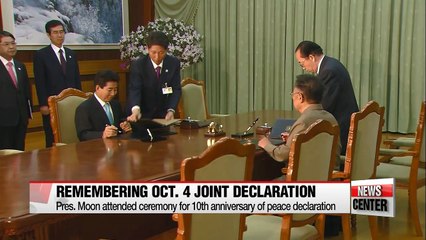 President Moon urge Pyongyang to return to peace