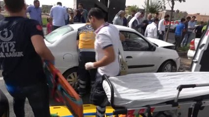 Şanlıurfa Çocuklar Yaralıya Müdahaleyi Korkuyla İzledi