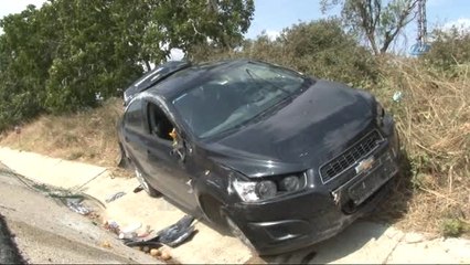 Aynı Yöne Giden Kaza Yaptı: 2 Yaralı