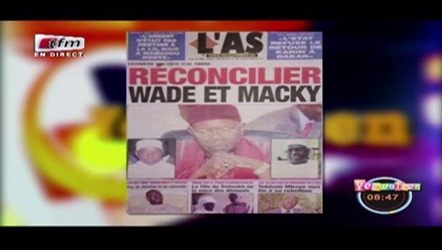 RUBRIQUE REVUE DES TITRES avec MAME BIRAME DIOUF dans Yeewu Leen du 26 Septembre 2017