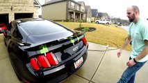 new - 16 Mustang MMD V-Series Spoiler Install & Review for GT Ecoboost V6