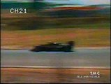 Gran Premio del Sudafrica 1985: Ritiri di N. Piquet, Ghinzani e Alboreto, sorpassi di A. Senna, Prost e Lauda a De Angelis e di K. Rosberg a Mansell e uscita di K. Rosberg