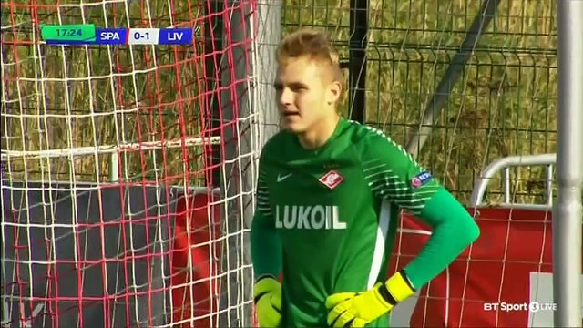 All Goals UEFA Youth League Group E - 26.09.2017 Spartak M. Youth 2-1 Liverpool Youth
