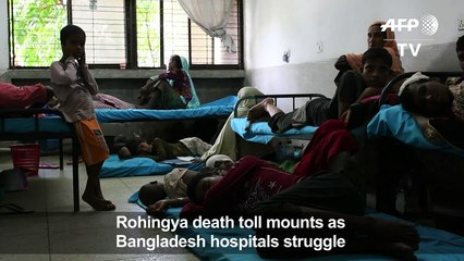 Rohingya toll mounts as Bangladesh hospitals struggle