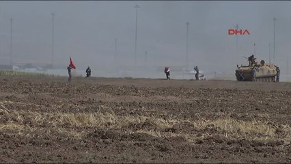 Silopi Habur'daki TSK'nın Tatbikat Alanına Irak Askerleri Geldi