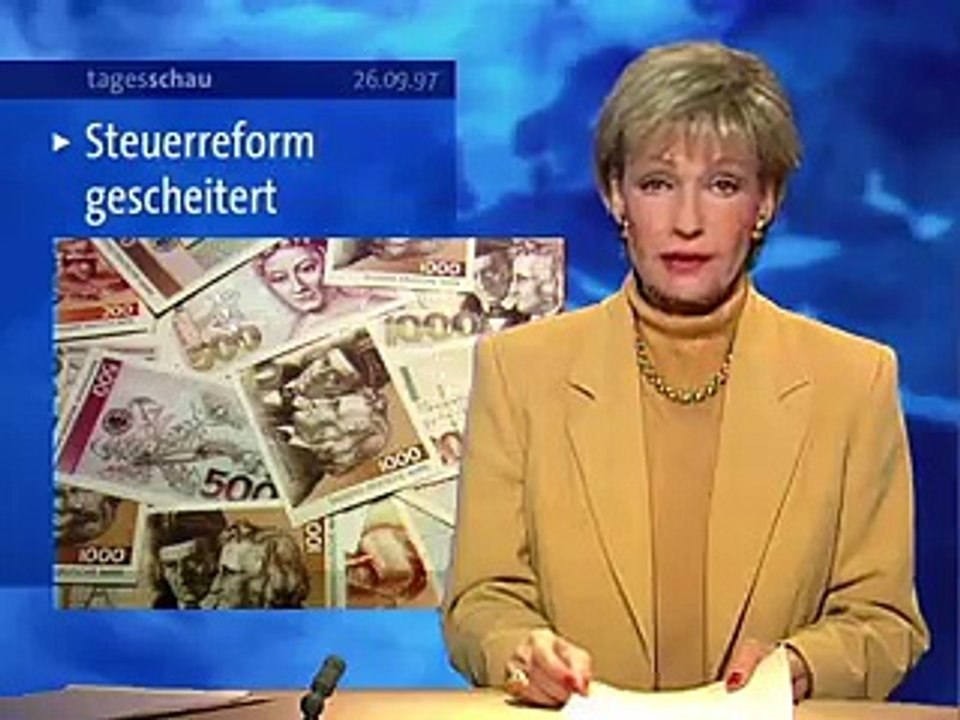 Tagesschau | 26. September 1997 20:00 Uhr (mit Dagmar Berghoff) | Das Erste