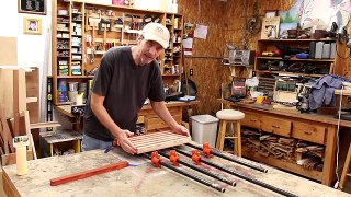 Wooden cheese board. You can make this simple cutting board project.