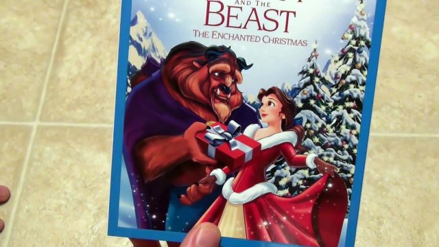 Beauty and the Beast: The Enchanted Christmas Blu-Ray Unboxing from Disney Movie Club