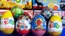 Kinder Surprise Peppa pig [Thomas And Friends] [Surprise eggs] [Spiderman] [Peppa pig]