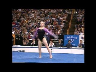Vanessa Atler - Vault 2 - 2000 US Championships - Day 2