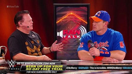 Is John Cena retiring from WWE-- Raw Talk, Sept. 24, 2017 (WWE Network Exclusive)