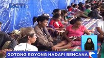 Warga Bali Bahu Membahu Bantu Pengungsi Gunung Agung