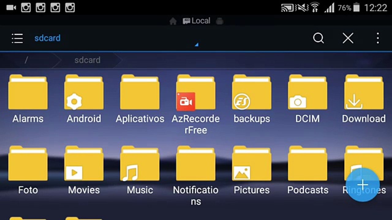 Como extrair arquivos rar+zip no obb ou data cacher de jogo com es file explorer