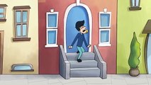 Very funny animated short comedy Theres something in my foot