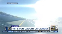 Scary Valley hit-and-run crash caught on dash camera