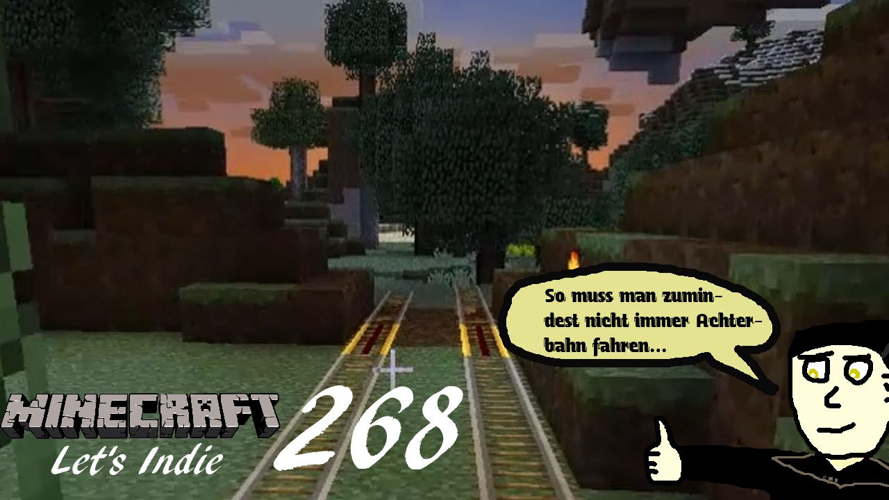 Minecraft Let's Indie 268: Die Bahnschneise
