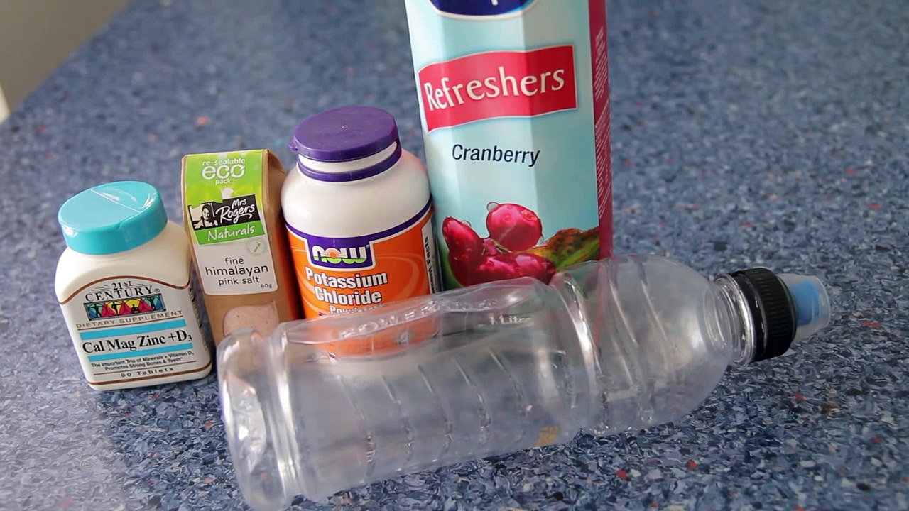 DIY Sports Drink ♡ Dehydration home remedy