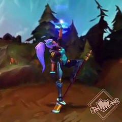 Teaser Super Nidalee, Annie, Elise, et Gnar Intergalactiques