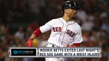 Mookie Betts Claims He Is Not Concerned With His Wrist Injury