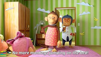Five Little Monkeys - THE BEST Song for Children - LooLoo Kids