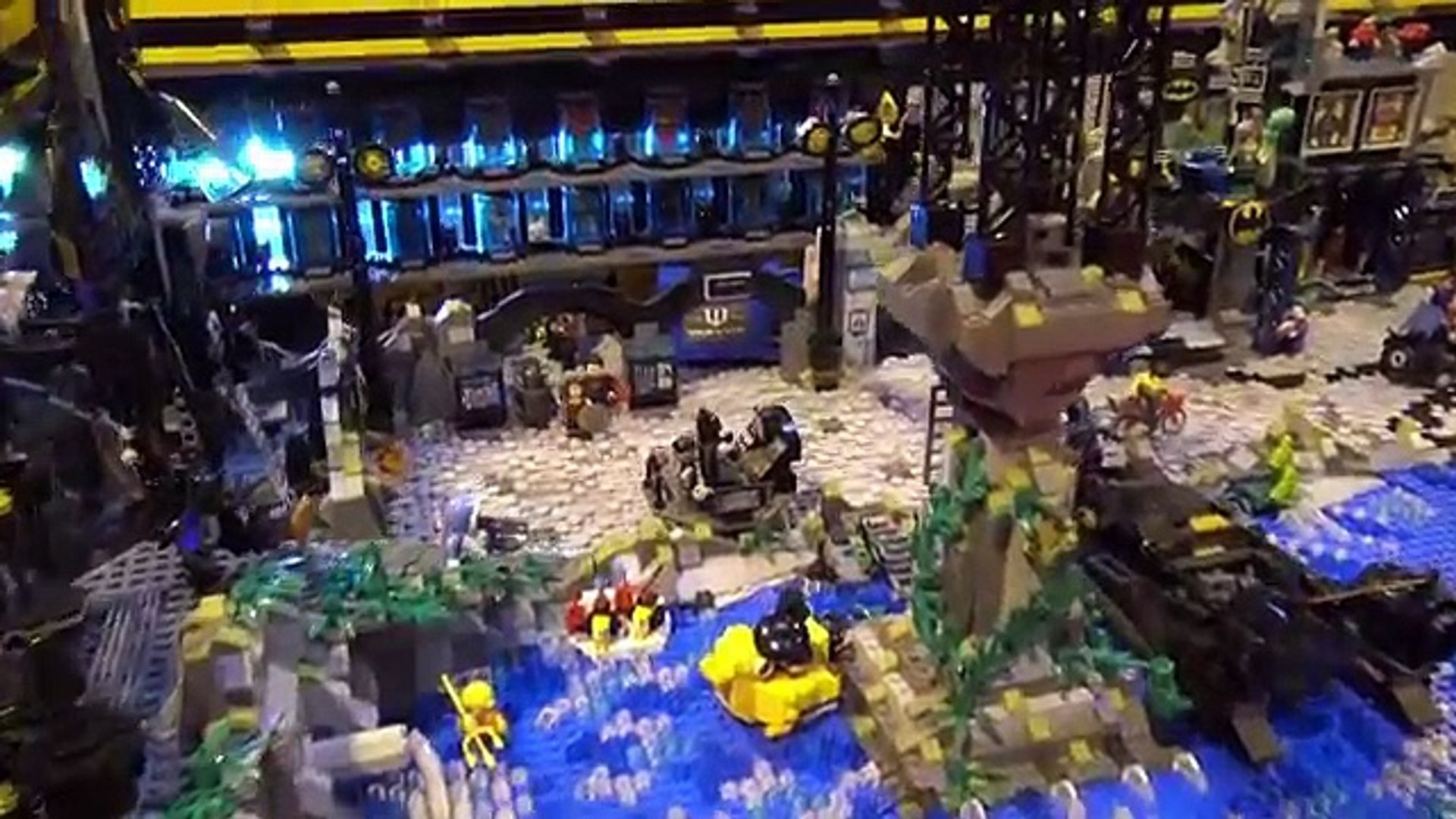 lego batcave custom