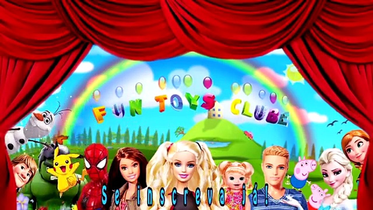 Esmalte de unha da LadyBug Miraculous com Massinha de Modelar Play-Doh com Frozen Elsa Completo 2017