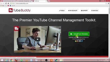 [Hindi-हिन्दी]How to Install TubeBuddy in Hindi(YouTube Tutorial in Hindi )Getting started TubeBuddy