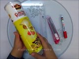 DIY : #37 Pencil Holder From RECYCLED Snack Can ♥