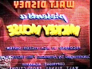 Mickey Mouse 1933 Mickey's Mechanical Man