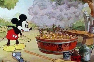 Mickey Mouse 1935 Mickey's Garden