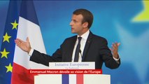 Macron souhaite un budget plus fort au cœur de l'Europe