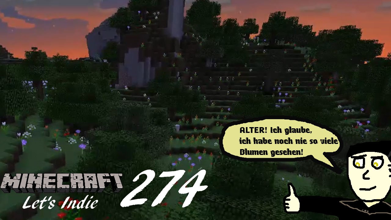 Minecraft Let's Indie 274: Die Blumenseuche!