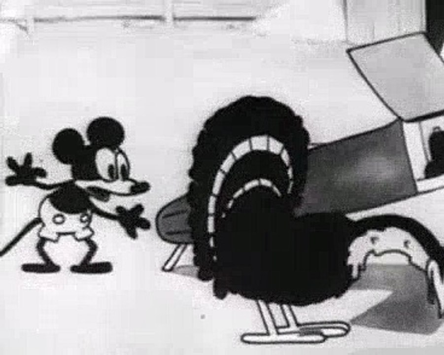Mickey Mouse 1928 Plane Crazy