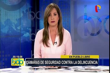 Pueblo Libre: cámaras de seguridad permiten capturar a delincuentes