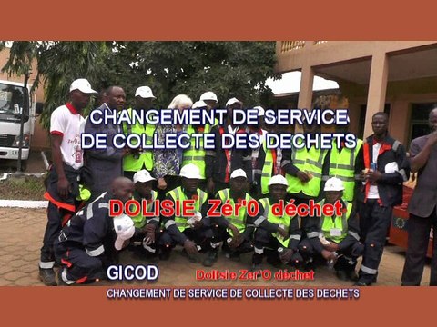 Dolisie Zér'0 déchet - Changement de service de collecte des déchets à Dolisie