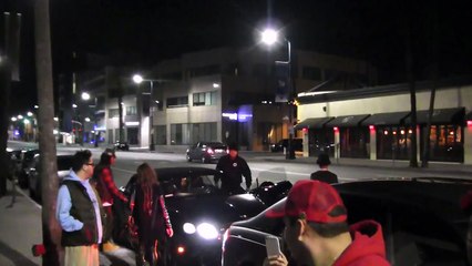 Kylie Jenner Shows A Little PDA With Rapper Lil Twist At Nicki Minaj's B-Day Bash [2013]