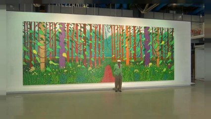 Le cadeau monumental de David Hockney à Paris