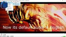 How to change default audio track in movies