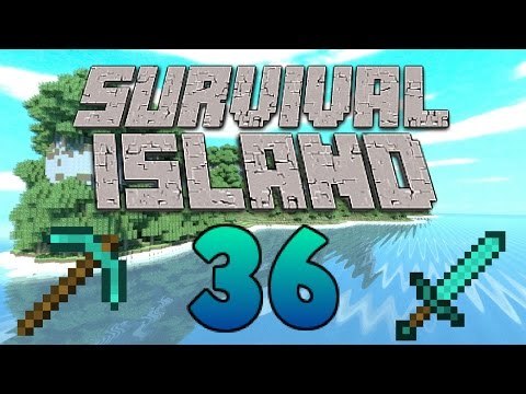 Found a New Island!? - Exploring Underground Caves - (Minecraft Survival island) - Episode 36