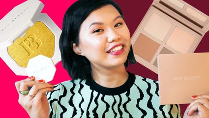 Celebrity Highlighters Tested: KKW vs. Fenty Beauty