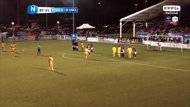 Coup franc qui passe au dessus